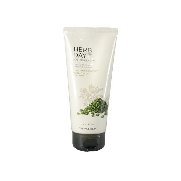 The Face Shop Herb Day Master Blending 170ml/5.7 fl oz Foaming Cleanser - Picture 1 of 5
